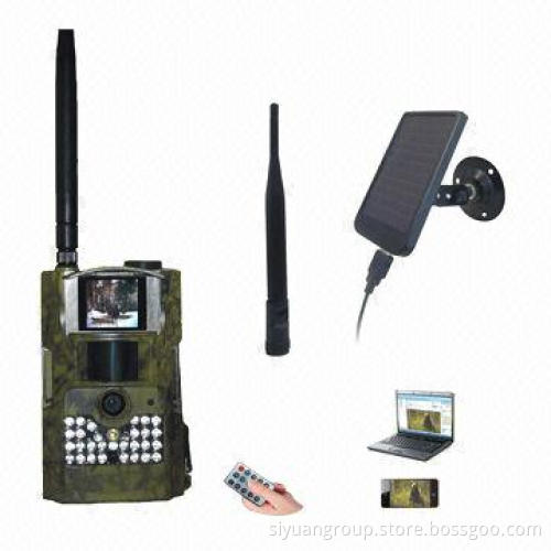 GSM/GPRS 8MP Hunting Camera with 1.5-inch Color Display, Up to 32GB Memory SD Card, Invisible Light